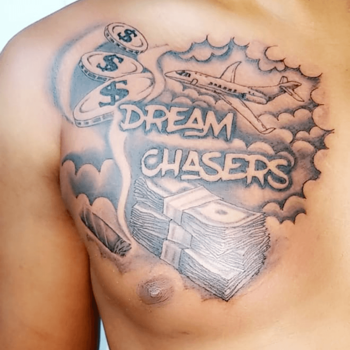 CHINOS TATTOOS  Paper chaser on the neck chinostattoos monopoly  necktattoos bayareatattoos  Facebook