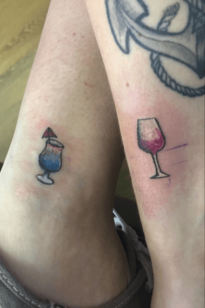 Tiny Drink Tattoos
