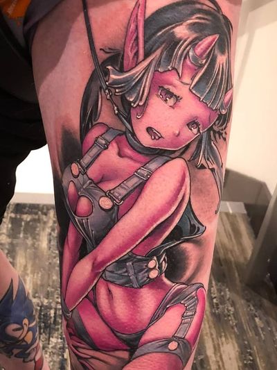 Tattoo by Hori Benny #HoriBenny #InvasionClub #Osaka #Japan #Otaku #anime #manga #illustrative