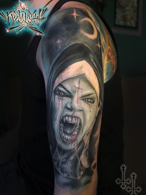 #horrortattoo #tattoo #evildead #evil #eviltattoo