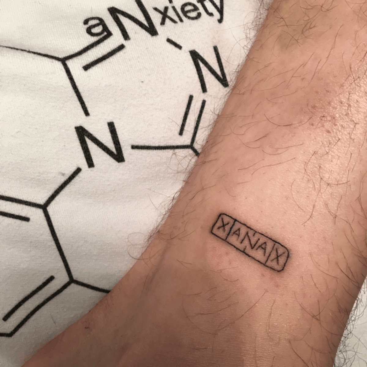 Tattoo uploaded by zatrata • Kawa i xanax Black linework 