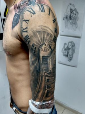 Tatuaje curado.Healed tattoo#blackandgrey #tattoo #tatuaje #cordoba #argentina #sleeve #manga