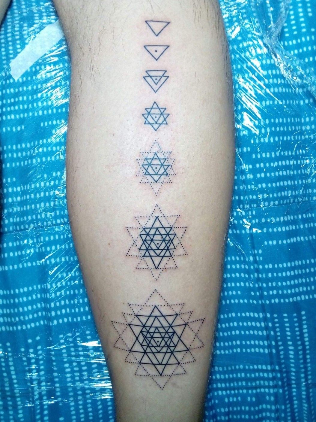 Fingers Crossed Studio on Instagram Sri yantra adaptation Sweet start to  a new sleeve ionneedles sgtattoo   Tattoos Buddhist tattoo Sacred  geometry tattoo