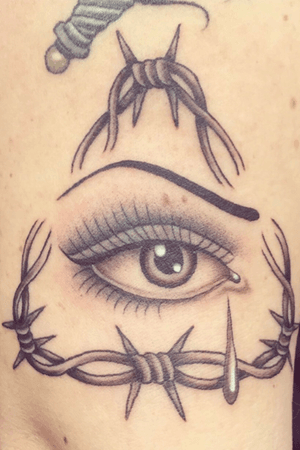Eye👁 #eye #eyetattoo #tattooartist #addiction 