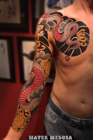 Tattoo by Mater Medusa Tattoo Shop