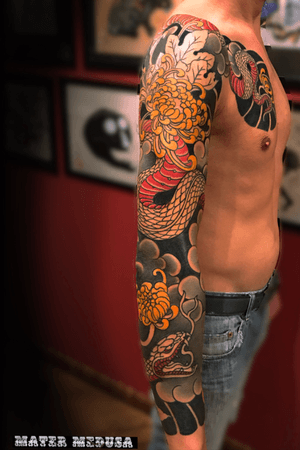 Tattoo by Mater Medusa Tattoo Shop