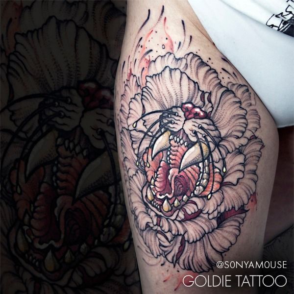 Tattoo from Goldie tattoo