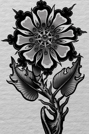 💀 Цветок ещё один. Пишите, что думаете по поводу флоры в моих рисунках. Нравится или добавить надо что нибудь? 👉🏻Лайк поставить не забывайте ▪️@_gusarov ▪️gusarov@blackout.tattoo ▪️https://vk.com/mjollnirtattoo14 ▪️+79819837188 WhatsApp