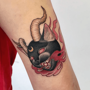 Tattoo by the piercing urge