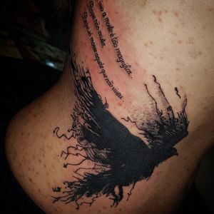 Crow tattooMy work
