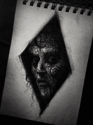 My new sketch 🖤     #art  #sketch #tattooart #tattoo #horror #tattooartist #realism 