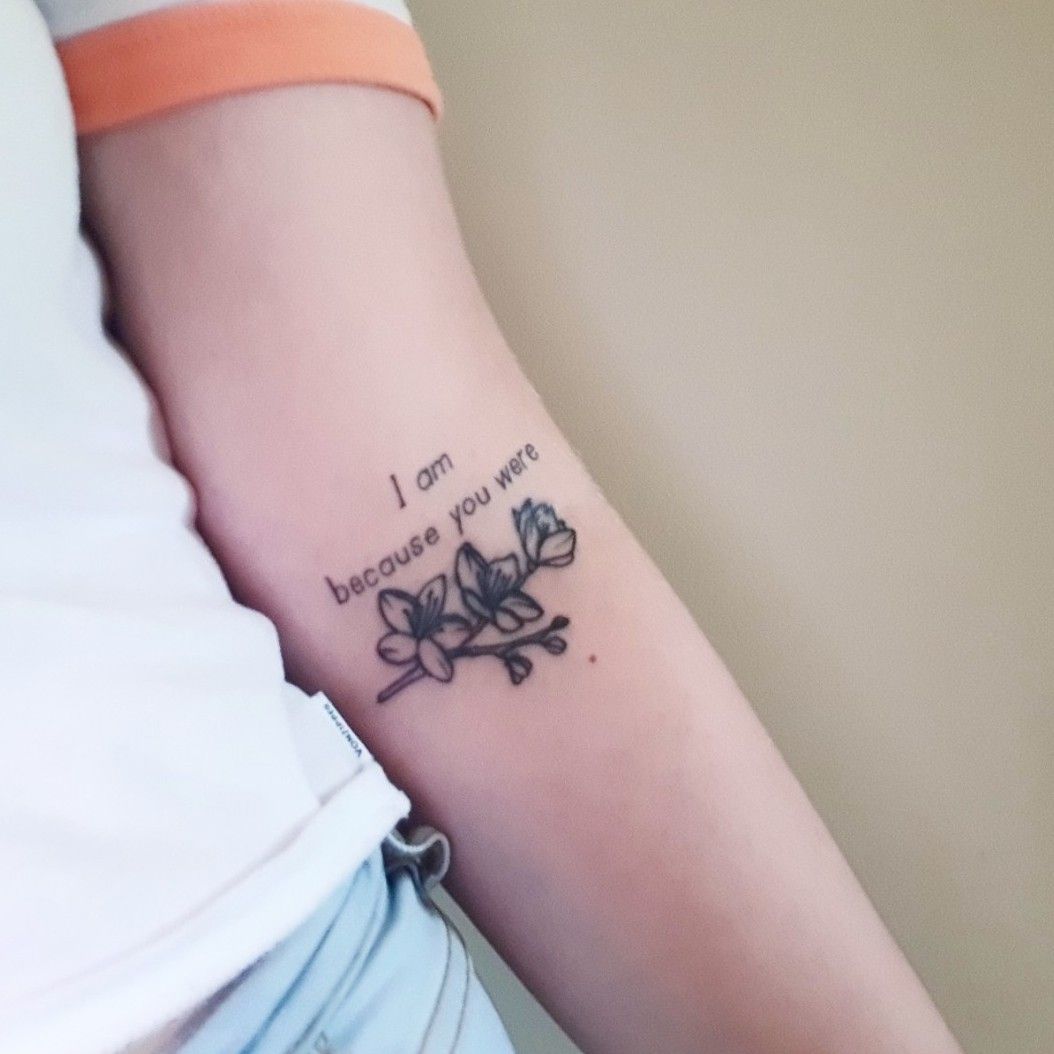 Tattoo uploaded by Olivia Ford • For mum🌸 • Tattoodo