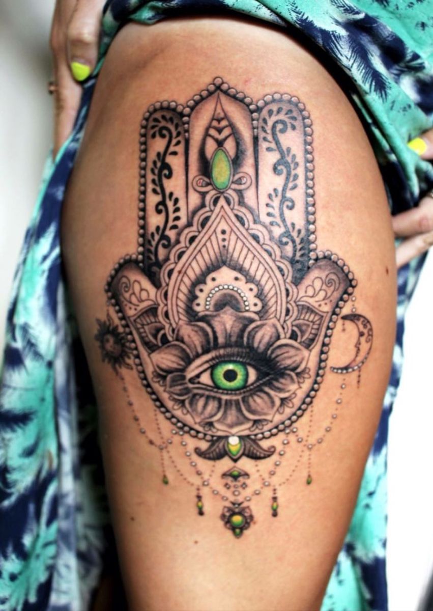 Tattoo uploaded by geenalaprova94 • With lotus flower instead less