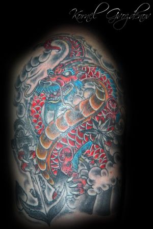 Done in 2014 / 2015.. #dragon #dragontattoo #shadeing #colortattoo #blackwork #blacktattoo #finishtattoo #tattoo #design #done #finish #linetattoo #tattooart #tattoolifestyle #tattoolife #tattoodesign #tattoo #ink #art #tattooartist #inked #tattooflash #tattooideas #artwork #artist #follow