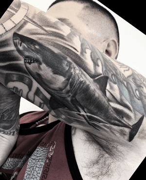 Shark tattoo 