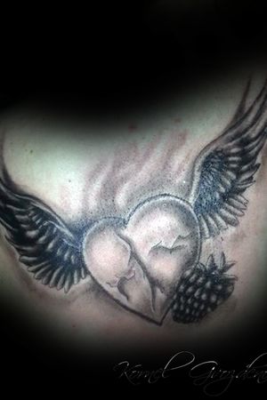 Done in 2014 / 2015.. #heart #wings #shadeing #blackwork #blacktattoo #finishtattoo #tattoo #design #done #finish #linetattoo #tattooart #tattoolifestyle #tattoolife #tattoodesign #tattoo #ink #art #tattooartist #inked #tattooflash #tattooideas #artwork #artist #follow