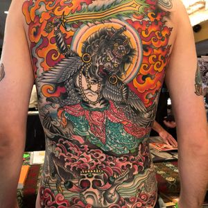 Tattoo uploaded by Chad Koeplinger • Tattoo by Chad Koeplinger #ChadKoeplinger #tibetantattoos #tibetan #tibetinspired #tibetanbuddhist #enlightenment #religious #philosophy #tibet #color #deity #cat #skull #death #fire #backpiece • Tattoodo Tattoo uploaded by Chad Koeplinger • Tattoo by Chad Koeplinger #ChadKoeplinger #tibetantattoos #tibetan #tibetinspired #tibetanbuddhist #enlightenment #religious #philosophy #tibet #color #deity #cat #skull #death #fire #backpiece • Tattoodo