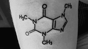 Caffine molecule
