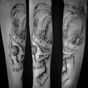 #tattoo #tatouage #skull #blackworker #blackink #darkart #graphictattoo #sketchstyle #blacktattoo #gravure 