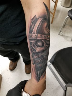 Bearded Viking Tattoo