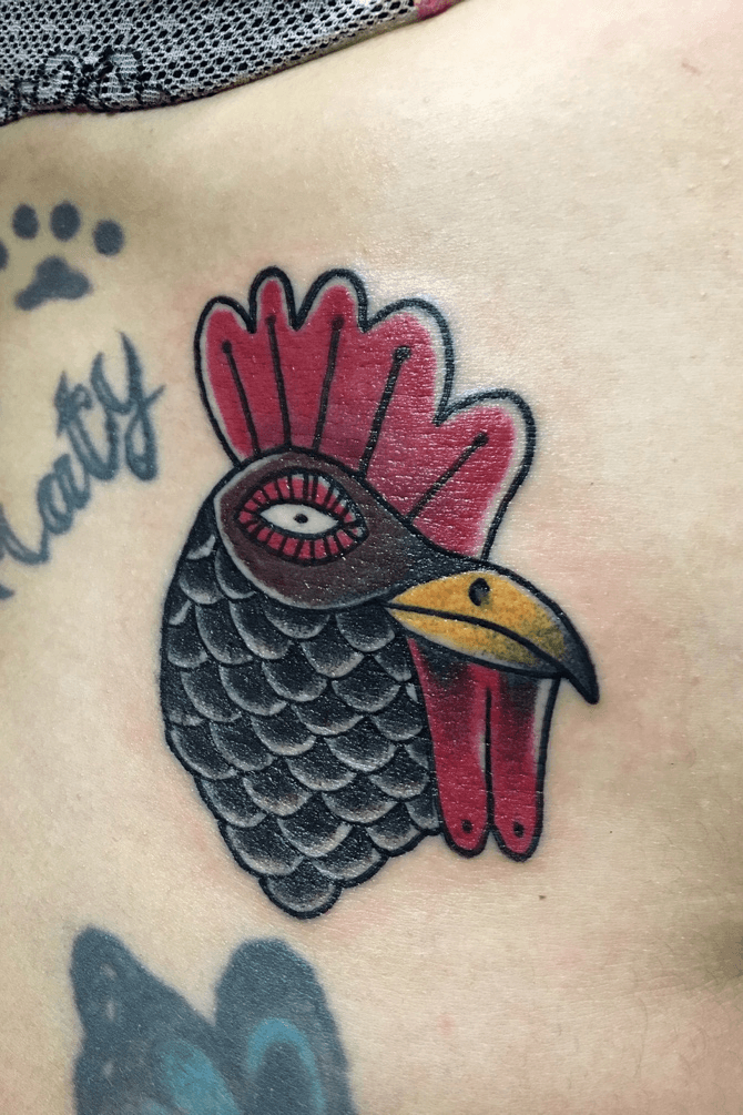 A Maritime Classic The Pig and Rooster Tattoo  Tattoodo