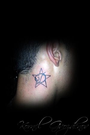 Done in 2014 / 2015.. #letter #star #blackwork #blacktattoo #finishtattoo #tattoo #design #done #finish #linetattoo #tattooart #tattoolifestyle #tattoolife #tattoodesign #tattoo #ink #art #tattooartist #inked #tattooflash #tattooideas #artwork #artist #follow