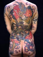 Tattoo by Stewart Robson #StewartRobson #ModernClassicTattoo #irezumi #Japanese #ukiyoe