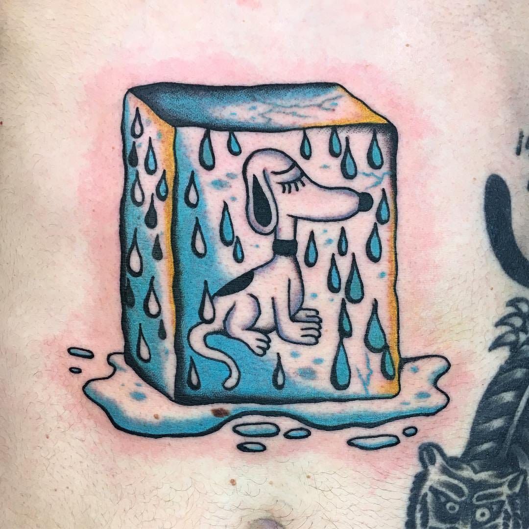 Ice tattoo by Puff Channel  Tattoogridnet