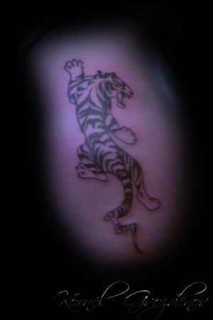 Done in 2014 / 2015.. #tiger #tribal #blackwork #blacktattoo #finishtattoo #tattoo #design #done #finish #linetattoo #tattooart #tattoolifestyle #tattoolife #tattoodesign #tattoo #ink #art #tattooartist #inked #tattooflash #tattooideas #artwork #artist #follow