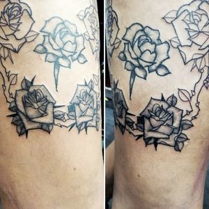 ***in progress *** #art #artist #tattooartist #blackandgrey #rose #rosetattoo #whipshaded #blackandgreyrose #fineline #lineworktattoo #blackwork #bournemouth 