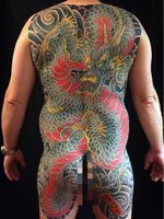 Tattoo by Stewart Robson #StewartRobson #ModernClassicTattoo #irezumi #Japanese #ukiyoe