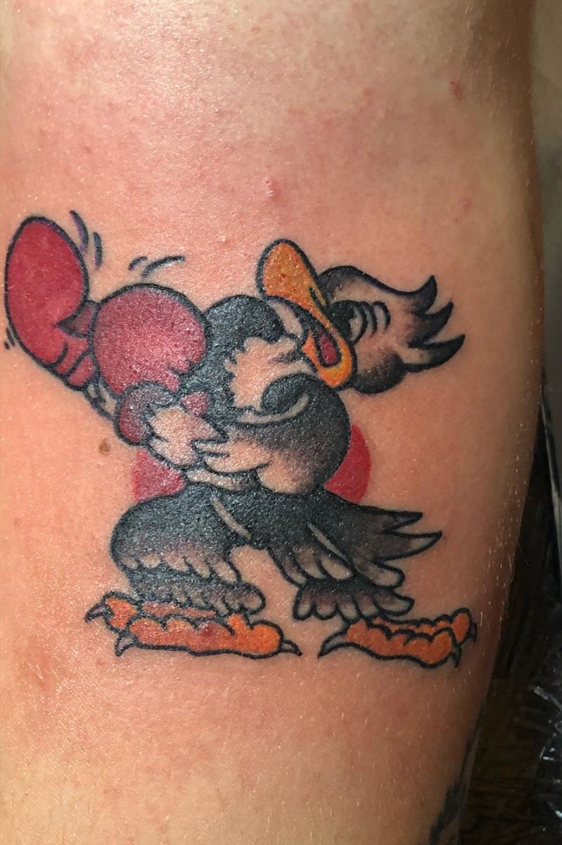 Tattoo uploaded by Nate • Traditional boxing eagle tattoo traditional