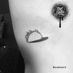 Taco tattoo #tattoo #ink #inked #tattooed #tatuaje #tattooart #tattooartists #tattooworkers #black #truetattoodesignstudio #truetattoostudio #tatuadoresmexicanos #rodras13 #tattooapprentice #tattooing #tattooer #blackwork #linework #taco #tacotattoo