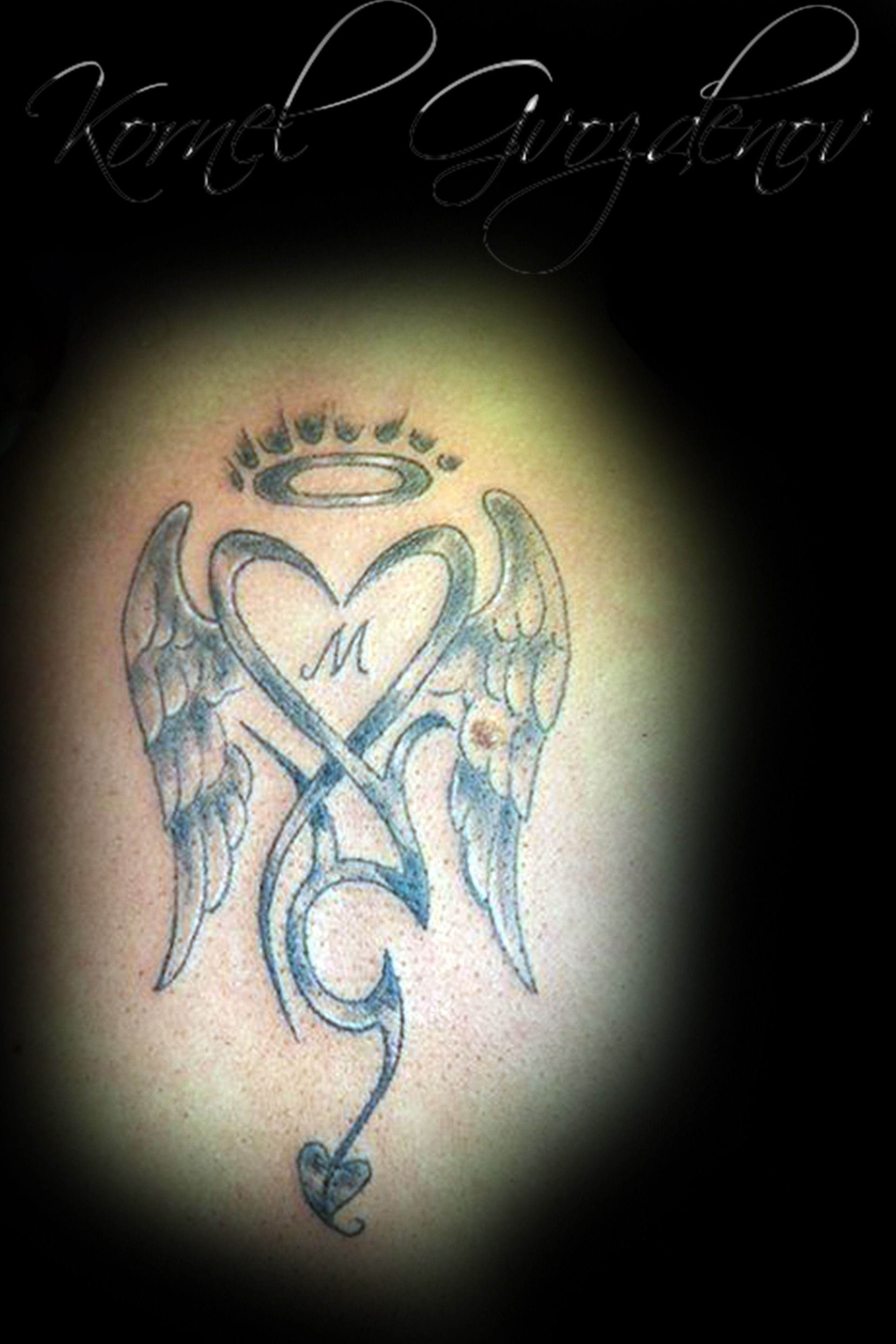 SM Tattoo  Tattoos Tattoo designs Angel tattoo designs