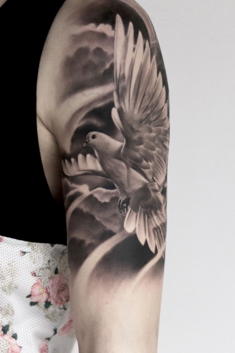 Tattoo uploaded by Jaimar Bacolod • Dove • Tattoodo