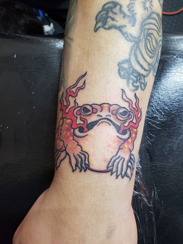 Tattoo from Old friends tattoo-old devil
