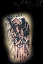 Done in 2016, part 1/2.. #angel #sword #shadeing #blackwork #blacktattoo #finishtattoo #tattoo #design #done #finish #linetattoo #tattooart #tattoolifestyle #tattoolife #tattoodesign #tattoo #ink #art #tattooartist #inked #tattooflash #tattooideas #artwork #artist #follow