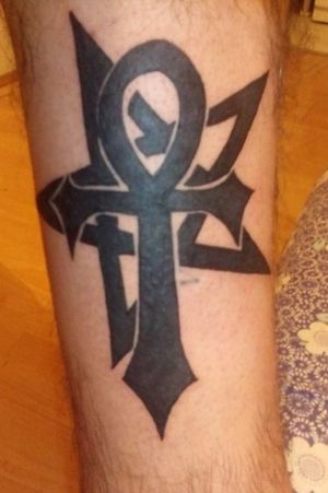 Done in 2016 by myself on my leg.. #pentagless #ankh #blackwork #blacktattoo #finishtattoo #tattoo #design #done #finish #linetattoo #tattooart #tattoolifestyle #tattoolife #tattoodesign #tattoo #ink #art #tattooartist #inked #tattooflash #tattooideas #artwork #artist #follow