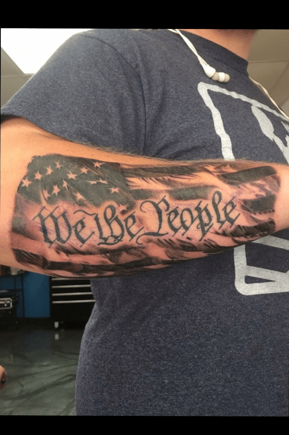 We the people tattoo by Ron Goulet  Tattoos