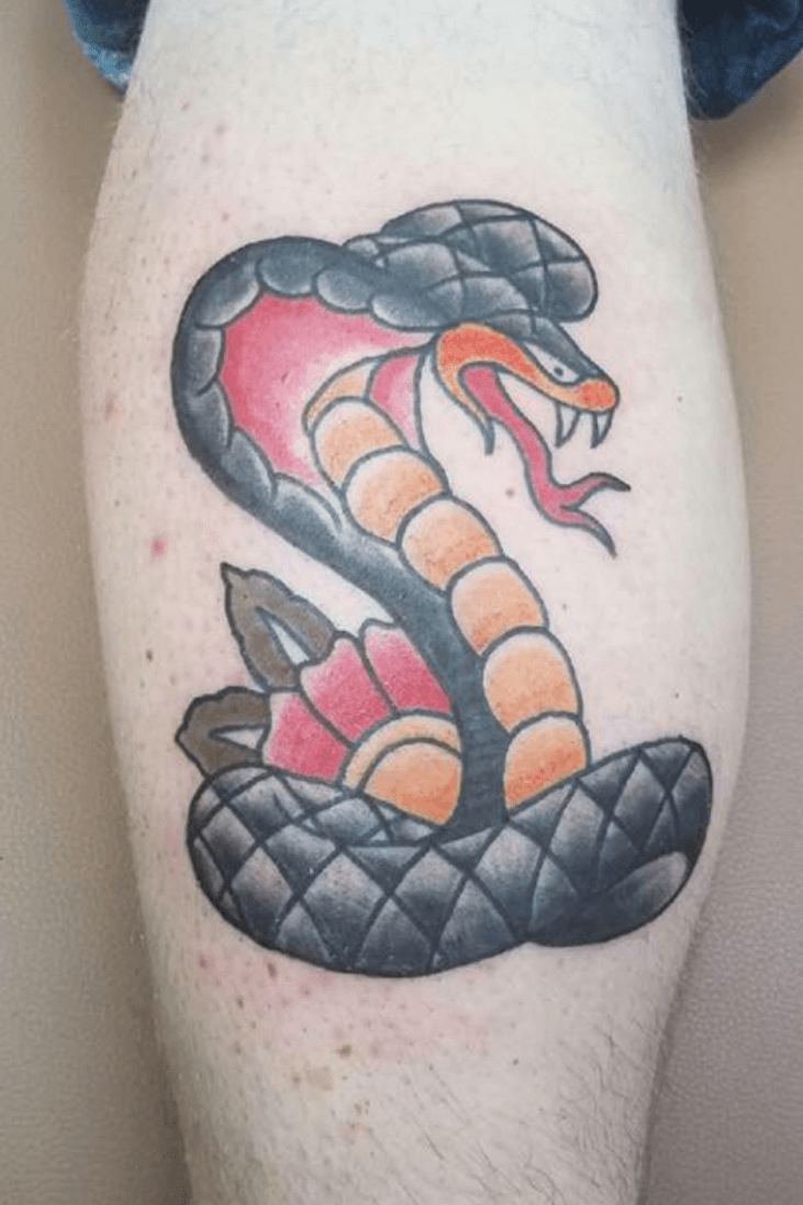 Traditional Snake Tattoos  Cloak and Dagger Tattoo London