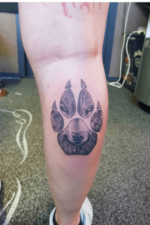 Wolf tattoo #tattooart #ink #inked #wolf 