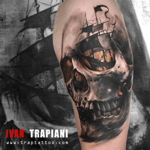 Tattoo by Ivan Trapiani Trap tattoo 