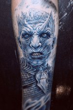 Night king portrait for my friend from Hong Kong . Dm me on instagram @alan.d.tattoo for booking .
