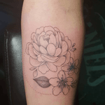 Floral tattoo #tattooart #ink #inked #flower 