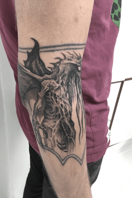 Never Say Die! — Biomech Tattoo Sketchbook by Kali