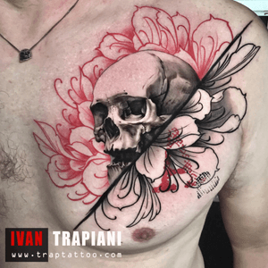 Tattoo by Ivan Trapiani Trap tattoo 