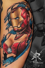 Iron woman! #tattoo #tatuaje #ink #inked #realistic #realismo #design #art #artist #spain #tattoolovers #tattooartist #Valladolid #tattoolife #tattooed #inkmagazine #inkmag #inker #tattooart #realism #realistictattoo #followme #color #dark #colorfull #thebesttattooartist #thebestspaintattooartist