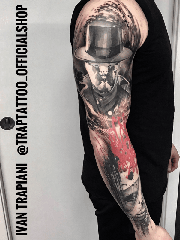 Tattoo from Ivan Trapiani Trap tattoo 