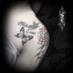 🦋 #butterfly #butterflytattoo #tattooartist #tattooart #art 