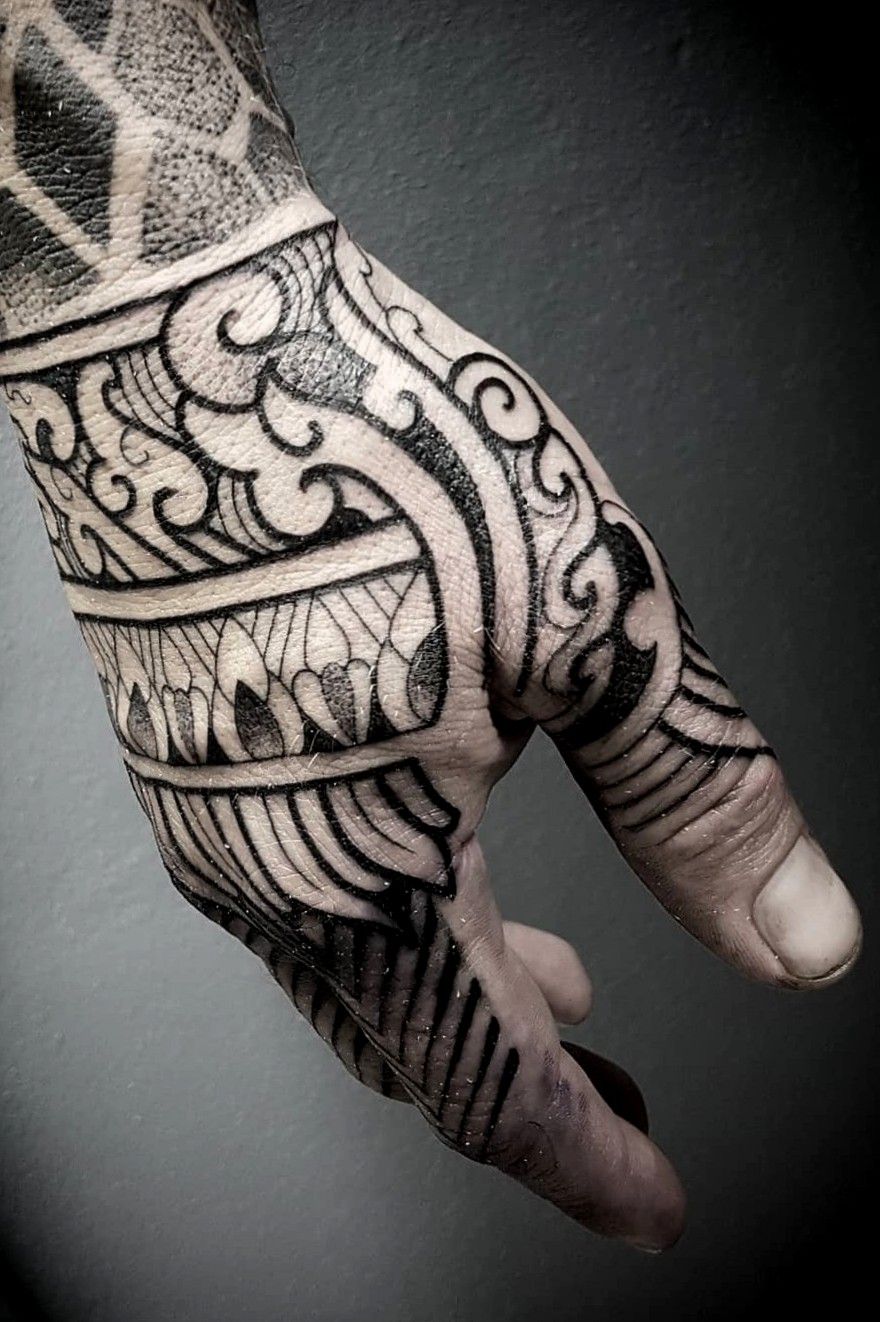 Henna Back Hand Tattoo Designs Stock Photo 1507223669  Shutterstock